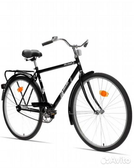 Велосипед взрослый черный Aist 28-130 городской
