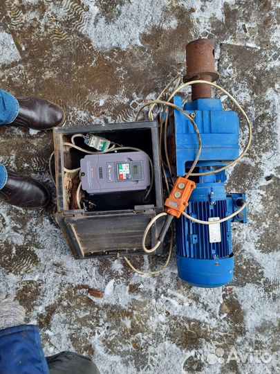 Мотор редуктор с частотным преобразователем