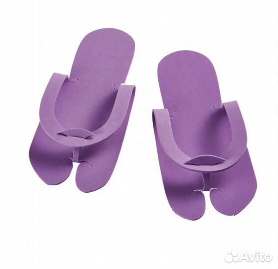 Одоразовые тапочки для салонов
