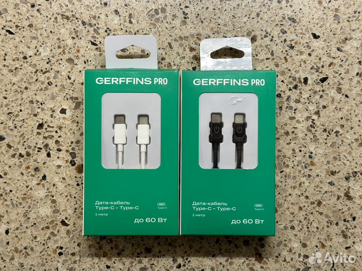 Зарядный кабель Gerffins/Belkin Lightning/Type-C
