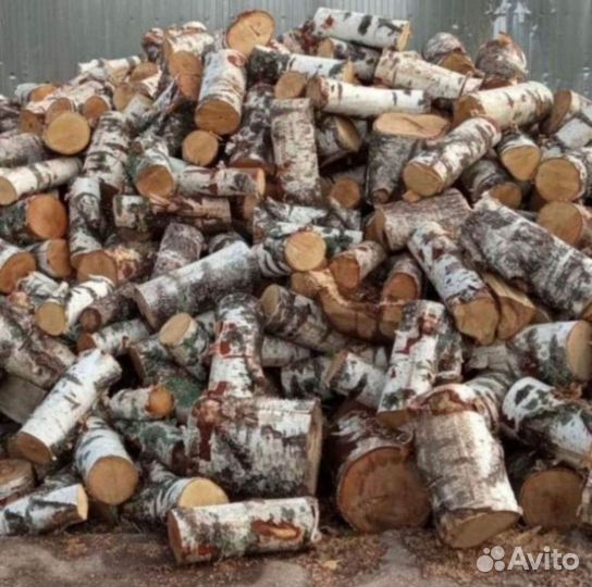 Дрова березовые колотые