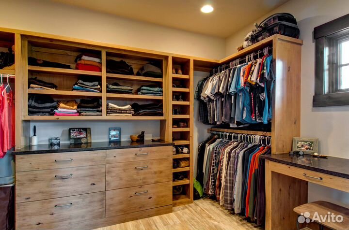 Гардеробные комнаты