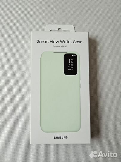 Чехол SMART View Wallet на Samsung A34 оригинал