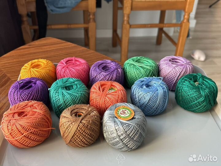 Пряжа-нитки вязальные Ирис
