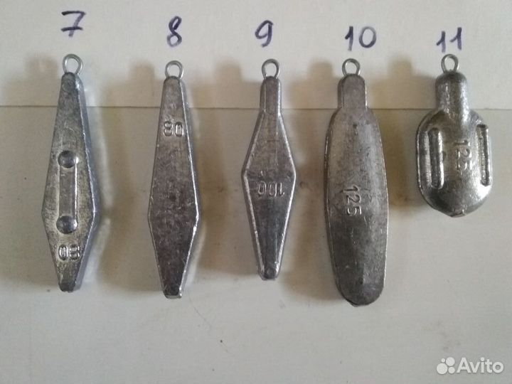 Рыболовные изделия из свинца