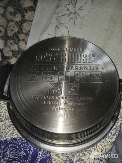 Сковорода нерж имп