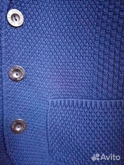 Пиджак вязаный (кардиган) для мальчика 140 рост