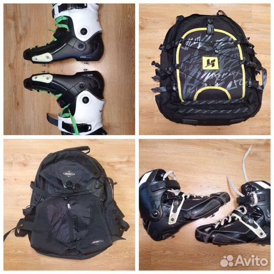 Ролики Seba 43, GTX 47 рюкзак Seba