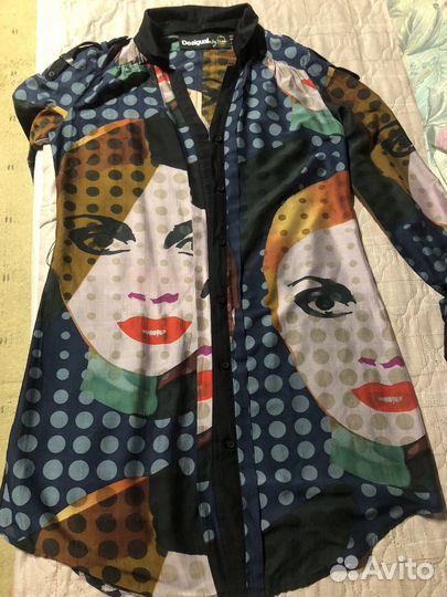 Плащ-халат летний