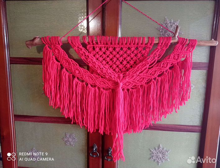 Макраме панно