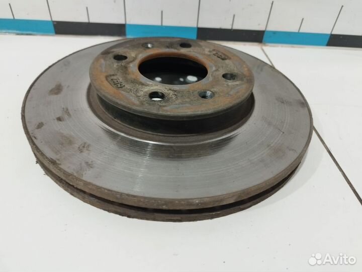 Диск тормозной передний вентилируемый Solaris 2