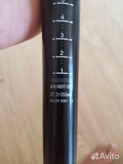 Подседельный штырь с амортизатором