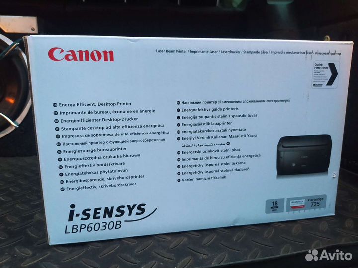 Принтер лазерный canon i-Sensys lbp6030b