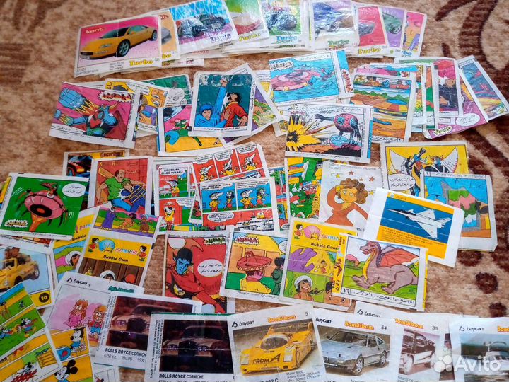 Вкладыши рэтро