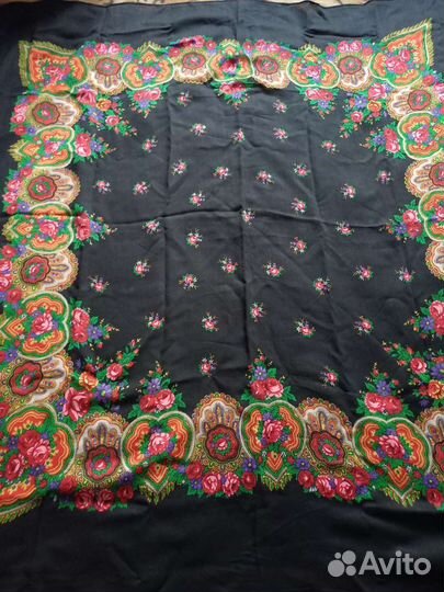 Платок с люрексом СССР