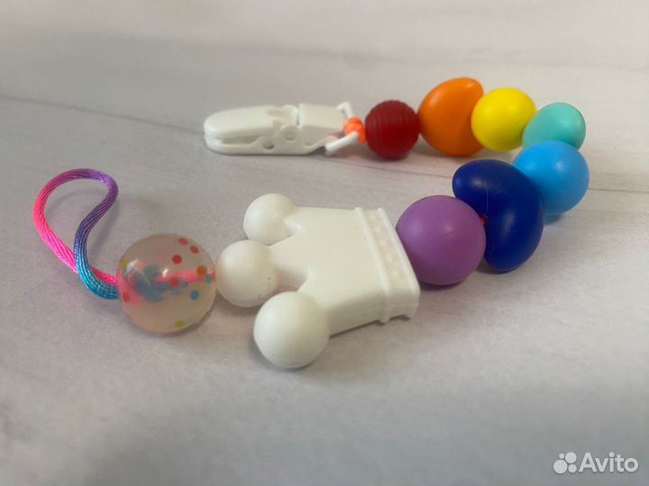 Именной держатель грызунок булавочки