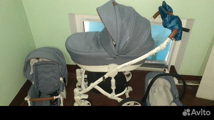 Детская коляска 3 в 1 бу