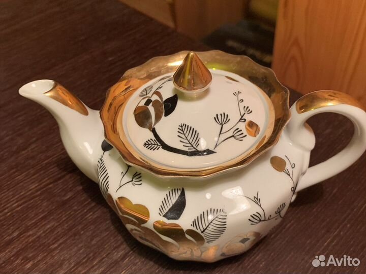 Заварочный чайник Золотая роза