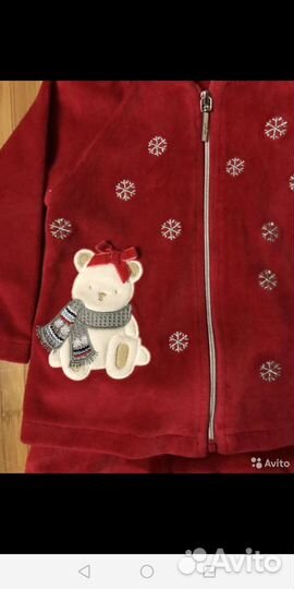 Велюровый костюм