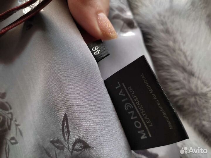 Шуба норковая с капюшоном 46 48