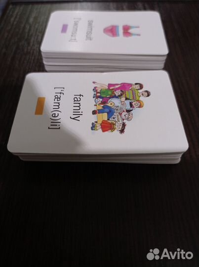 Карточки для изучения английского языка