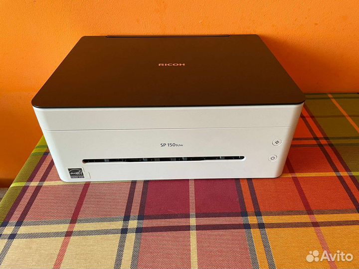 Принтер лазерный мфу Ricoh SP150SUW (на запчасти)