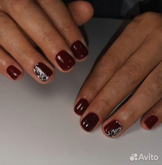 Покрытие гель-лак,наращивание,педикюр