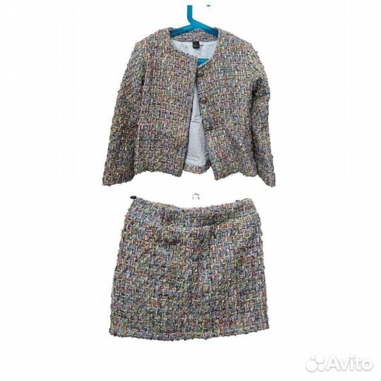 Костюм твидовый на девочку 128