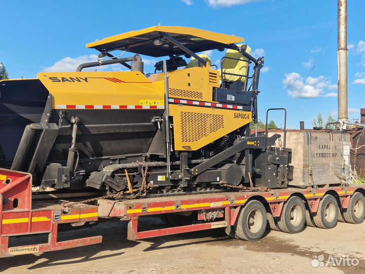 Услуги асфальтоукладчика