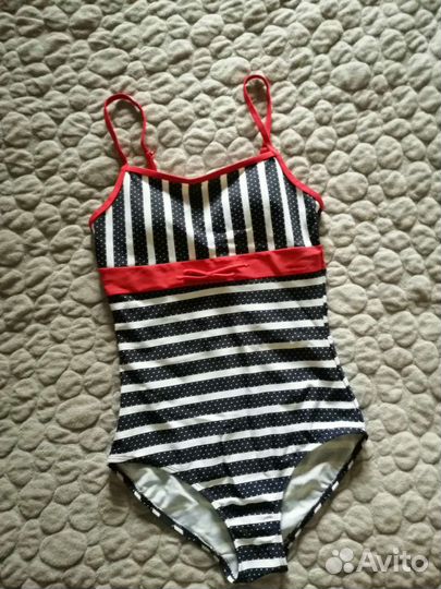 Купальник для девочки, слитный. Play today