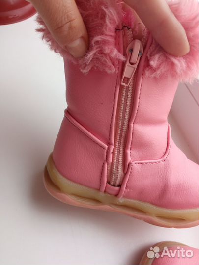 Сапоги зимние детские 23 размер