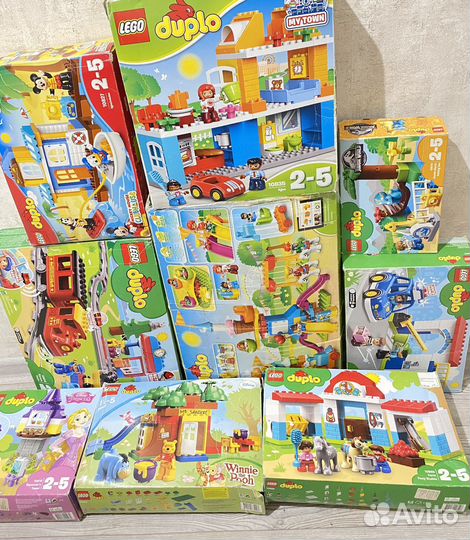 Lego duplo в коробках