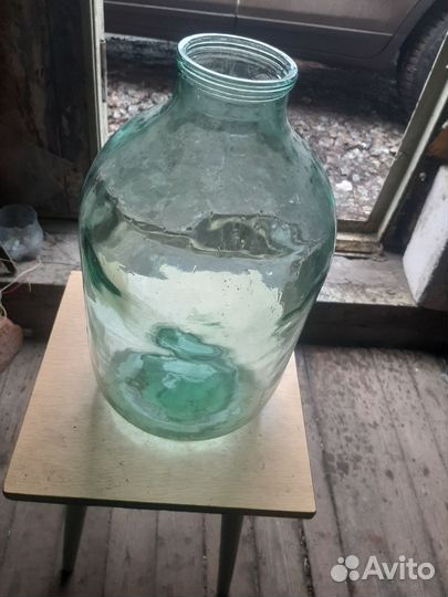 Бутыль 10 литров стекло