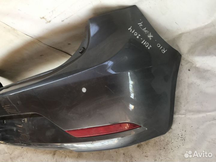 Бампер задний Kia Rio 3 2011–2017