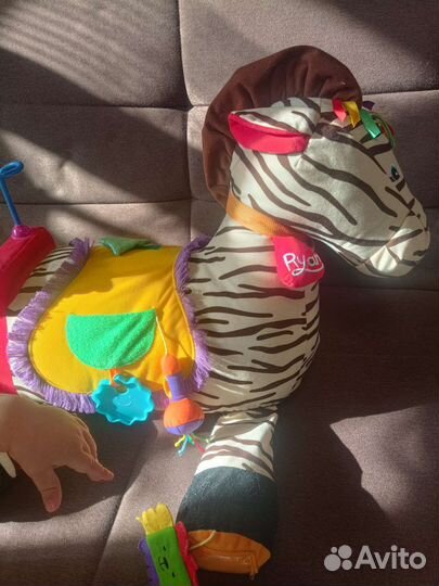 Игрушка Зебра бизиборд