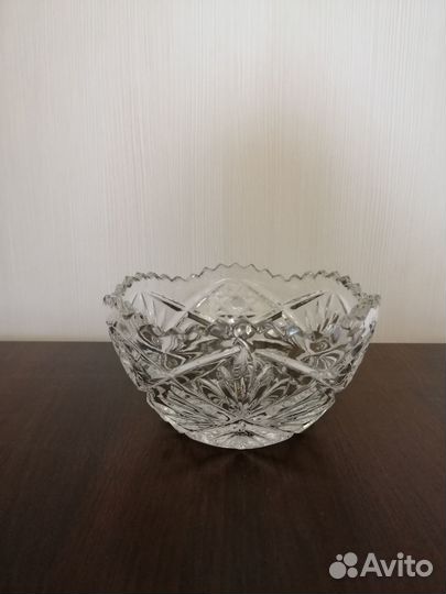 Хрустальные салатники СССР
