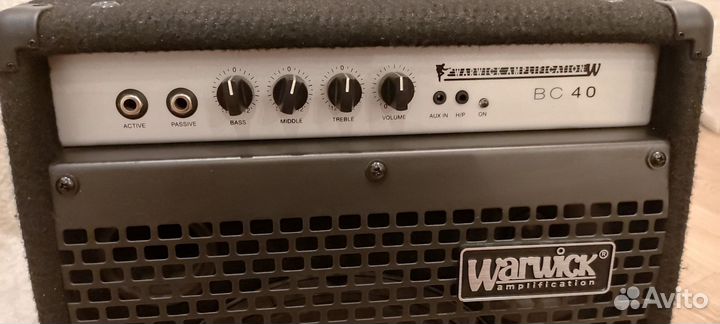 Комбо усилитель для бас-гитары Warwick BC 40