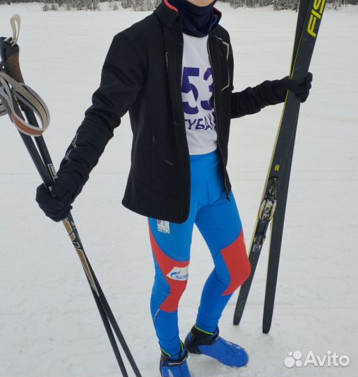 Лыжная разминочная куртка, xs