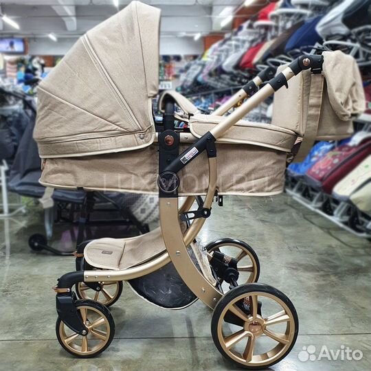 Коляска luxmom dalux 608 2в1