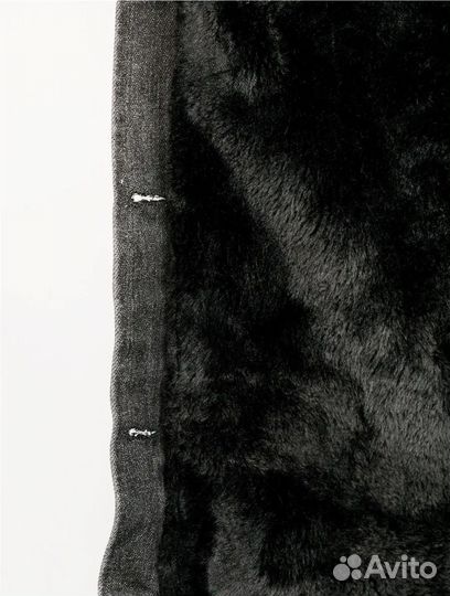 Джинсовая куртка женская с мехом