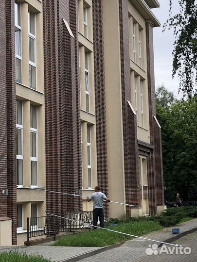 Мойка окон и фасадов.Высотные работы