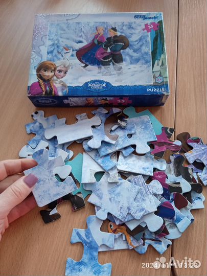 Разные пазлы, настольные игры