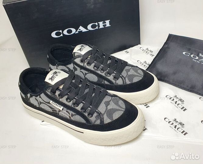 Кеды Coach черные black