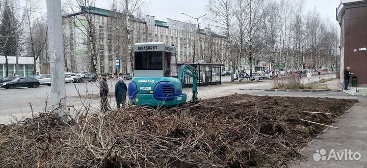 Мини экскаватор