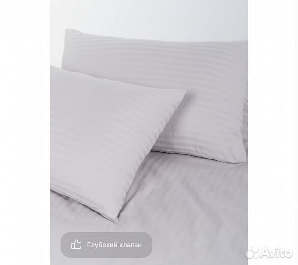 Постельное белье GoodNight Pure Страйп-сатин 2 сп