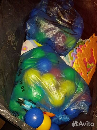 Большой мешок игрушек
