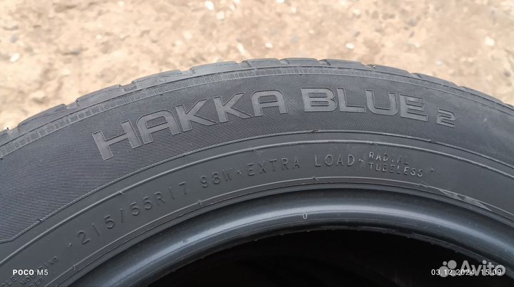 Nokian Tyres Hakka Blue 2 215/55 R17 98W