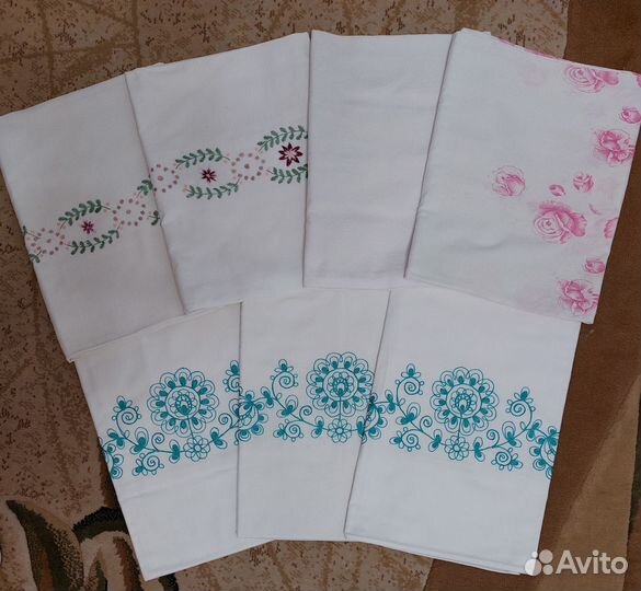 Наволочки: 70 х70,60х60, 50х70