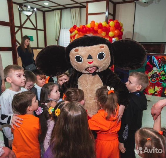 Аниматоры на праздник, Чебурашка, Крокодил Гена