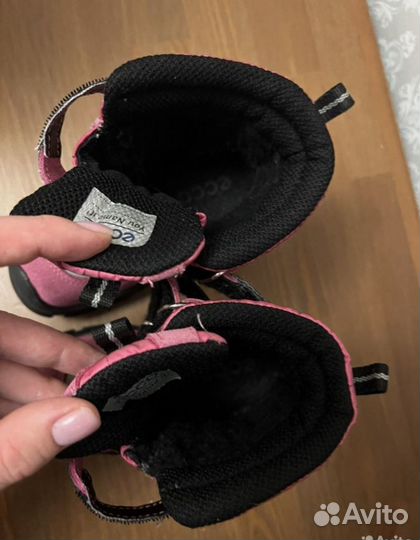 Бронь Сапоги для девочки Ecco